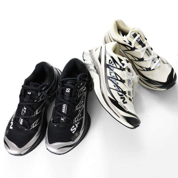 Rakuten - MM6 エムエムシックス スニーカー MM6×SALOMON XT Sneakers SH1WS0020 P6303 メンズ ローカット メッシュ 厚底 コラボ ロゴ 靴 LaG Onlinestore