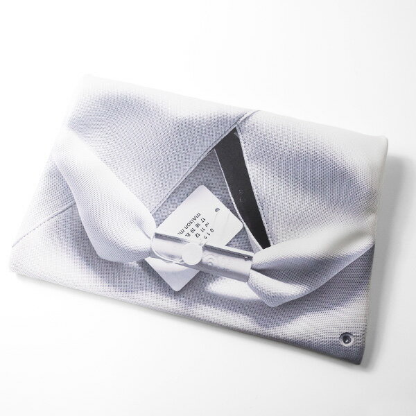 MM6 エムエムシックス クラッチバッグ Trompe L'Oeil Japanese Pochette Cluth Bag ジャパニーズ SB5WF0012 P8484 レディース ハンドバッグ 鞄 ロゴ ナイロン LaG Onlinestore