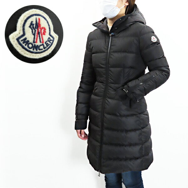 【5/18限定！当選確率1/2 最大100％バック】MONCLER モンクレール BETULONG GIUBBOTTO フーディー ロング ダウンジャケット ロゴ レディース 1C563 00 C0063 999