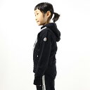 MONCLER ENFANT モンクレール Zipped Hoodie ジップアップパーカー フーディ スウェット 長袖 裏起毛 コットン キッズ 男の子 女の子 ユニセックス 8G00009809B3