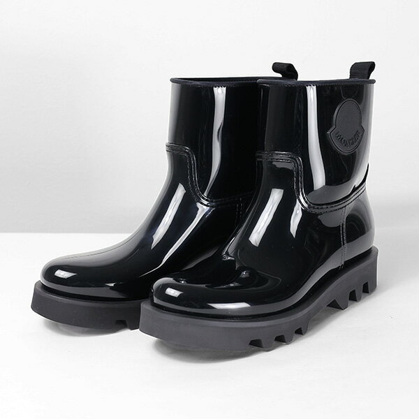 MONCLER モンクレール GINETTE Rainboots レインブーツ ショートブーツ 長靴 ジネット ラバー ロゴパッチ 防水 レディース 4G00010M1686