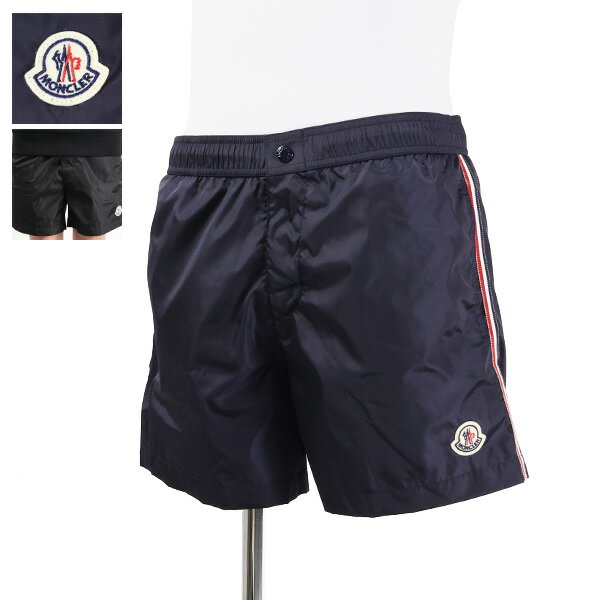 MONCLER モンクレール Swim Shorts スイムウェア 水着 ショートパンツ ビーチウェア 海パン 短パン ナイロン ロゴ メンズ 2C00021 53326 LaG Onlinestore