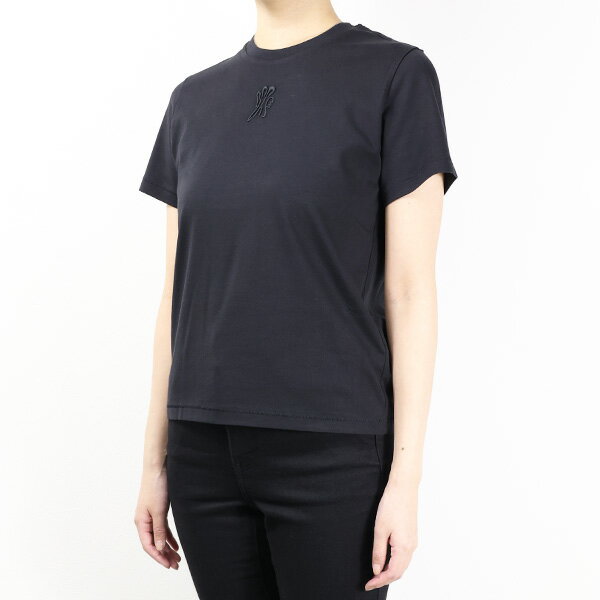 Rakuten - MONCLER モンクレール Slim Fit Logo T-Shirts Tシャツ トップス 半袖 クルーネック スリムフィット コットン ロゴ刺繍 レディース 8C00019 M3926 LaG Onlinestore
