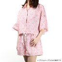MONCLER モンクレール Monogram Logo Croped Shirts モノグラムロゴ シャツ 半袖 セットアップ 別売り クロップド丈 タフタ素...