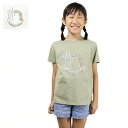 MONCLER モンクレール Crystal T-Shirts Tシャツ 半袖 ロゴT カットソー クルーネック トップス コットン ロゴプリント キッズ 女の子 8C00026 83907 LaG Onlinestore(4)