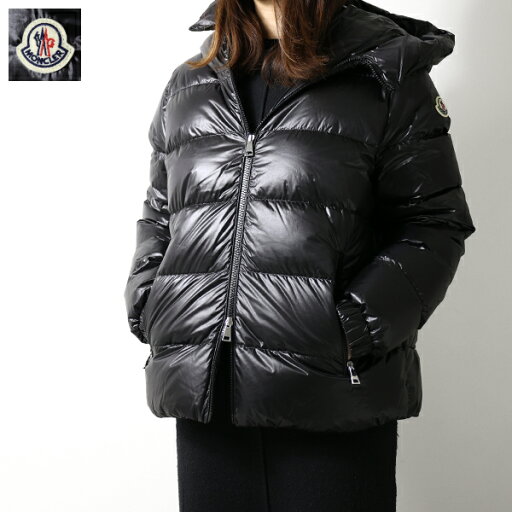 MONCLER モンクレール BIRON ダウンジャケット レディース ナイロン フード付き ロゴパッチ ショート丈 1A00091 597WN LaG Onlinestore MONCLER モンクレール BIRON ダウンジャケット レディース ナイロン フード付き ロゴパッチ ショート丈 1A00091 597WN LaG Onlinestore