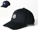 MONCLER モンクレール ベースボールキャップ 3B00039 04863 メンズ コットン ロゴパッチ ロゴ刺繍 キャップ 帽子 Baceball Cap LaG Onlinestore