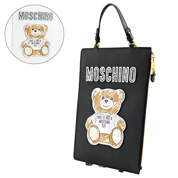 MOSCHINO モスキーノ MOSCHINO Back pack A76388210 2555 2001 バックパック リュック ハンドバッグ ロゴ テディベア レディース