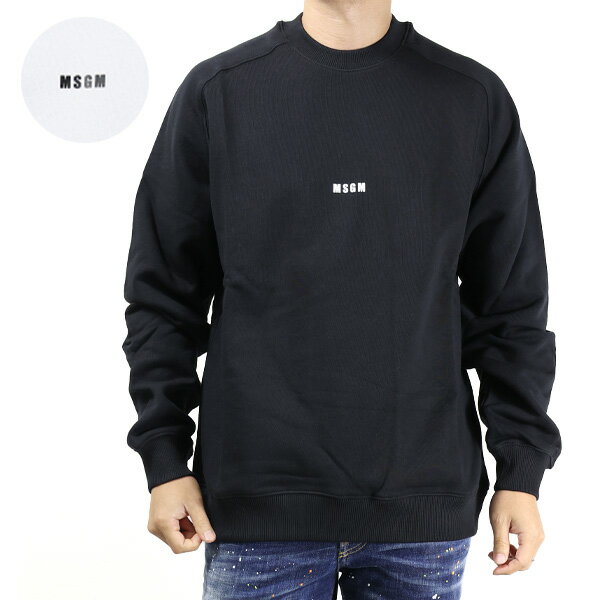 エムエスジーエム トレーナー メンズ MSGM エムエスジーエム Mini Logo Sweatshirts スウェット トレーナー ロゴ コットン メンズ 2000MM503200000