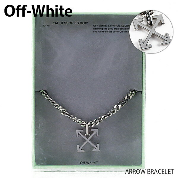 5/18ꡪΨ1/2 100ХåOff White եۥ磻 ARROW BRACELET  ֥쥹å 󥺡OMOA020S202530200600