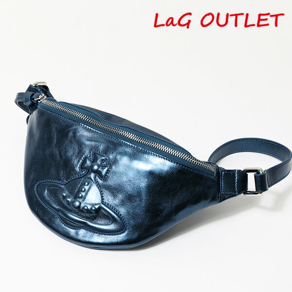 【5/18限定！当選確率1/2 最大100％バック】Vivienne Westwood ヴィヴィアンウエストウッド CHELSEA SMALL BUM BAG チェルシー スモール ボムバッグ ベルトバッグ ボディバッグ オーブ レディース アウトレット 43070023 41822