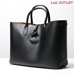 ロンシャン 革トートバッグ （レディース） 【LaGアウトレット】【返品交換不可】Longchamp ロンシャン ROSEAU Tote Bag トートバッグ A4サイズ収納可 レザー 本革 バッグ 通勤 通学 レディース 1681 871 001