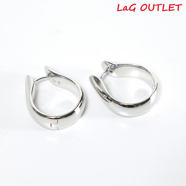 【LaGアウトレット】 TOMWOOD トムウッド Oyster Hoops Medium Earrings オイスター フープ ピアス フープピアス シルバー...