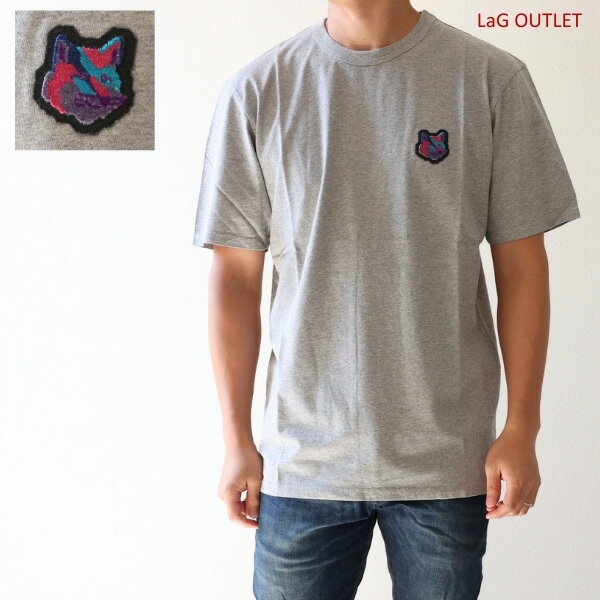 Maison Kitsune ᥾󥭥ĥ Pixel Fox Head Patch T-Shirts HM00119KJ0008 ԥեåإå ...