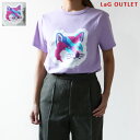Maison Kitsune メゾンキツネ Pixel Fox Head Print T-Shirts ピクセルフォックスヘッド プリント Tシャツ 半袖 カットソー クルーネック トップス コットン レディース アウトレット HW00123KJ0008 LaG Onlinestore