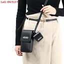 【LaGアウトレット】KENZO ケンゾー スマホショルダー Logo Patch Belt Phone Case FE58PM828L44 メンズ レディース...