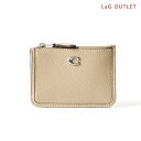 【LaGアウトレット】Coach コーチ カードケース Mini Skinny ID Case ミニスキニー CH810 LHTAU レディース レザー パスケース キーリング付き コインケース ロゴ LaG Onlinestore