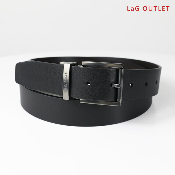 CALVIN KLEIN - 【LaGアウトレット】Calvin Klein カルバンクライン ベルト Revesible Belt 11CK020016 メンズ リバーシブル レザー ビジネス LaG Onlinestore
