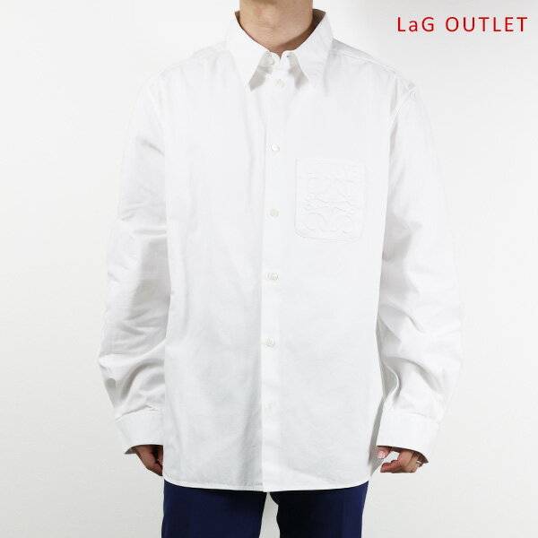 Rakuten - 【LaGアウトレット】LOEWE ロエベ シャツ Anagram Shirts S000Y05X02 メンズ アナグラム 長袖 胸ポケット コットン アウトレット LaG Onlinestore