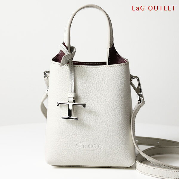 Rakuten - 【LaGアウトレット】TODS トッズ Micro T Timeless Shoulder Bag マイクロ Tタイムレス ショルダーバッグ クロスボディバッグ ハンドバッグ 鞄 レザー レディース XBWAPAT9000 QRI XBWAPAT9000 QRI