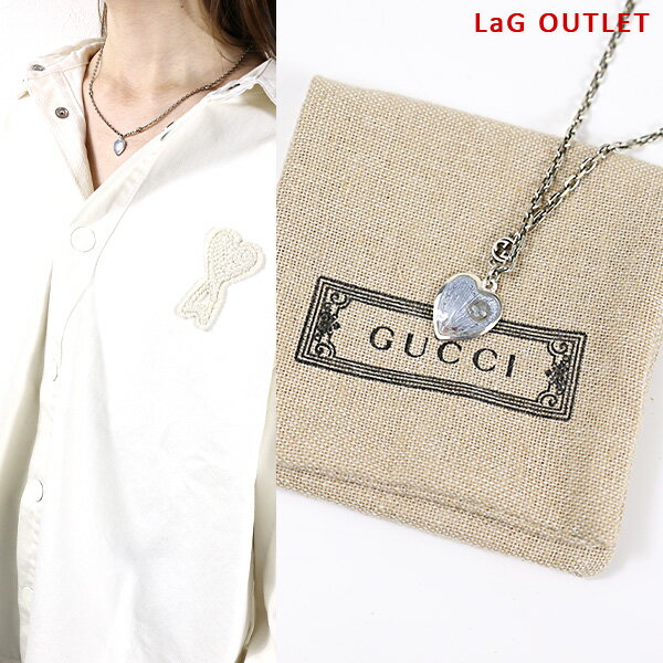 楽天市場】gucci インターロッキングg ハートネックレスの通販