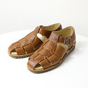 パラブーツ サンダル メンズ Paraboot パラブーツ PACIFIC Gurkha Sandals グルカサンダル サンダル 革靴 靴 レザー 本革 ラウンドトゥ パシフィック カジュアル メンズ 123346