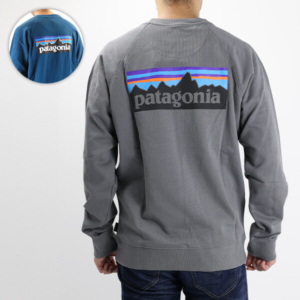 パタゴニア トップス メンズ Patagonia パタゴニア Mens P-6 Logo Organic Crew Shirt 39603 CTRB メンズ 長袖Tシャツ トップス フェアトレード・サーティファイド 縫製 39603 野外フェス 海 山 キャンプ パタゴニア 新作 22 トレーナー