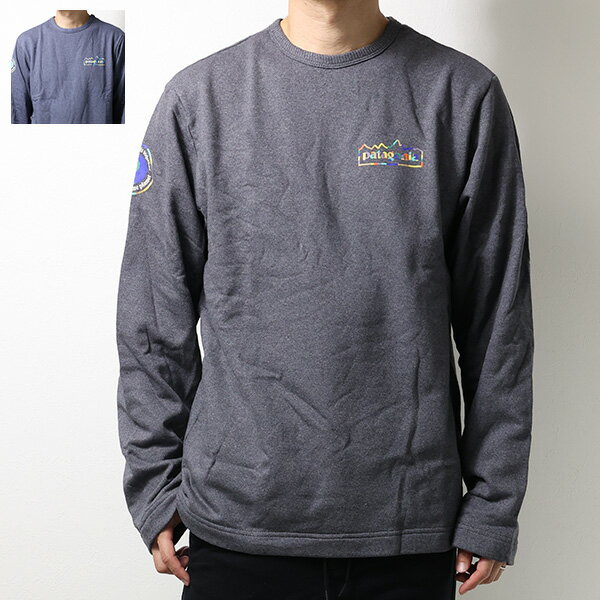 Patagonia パタゴニア Mens Lightweight Unity Fitz Wildrise Crew Tシャツ 長袖 カットソー ロゴT クルーネック ユニティフィッツ ロゴプリント メンズ 39687 LaG Onlinestore