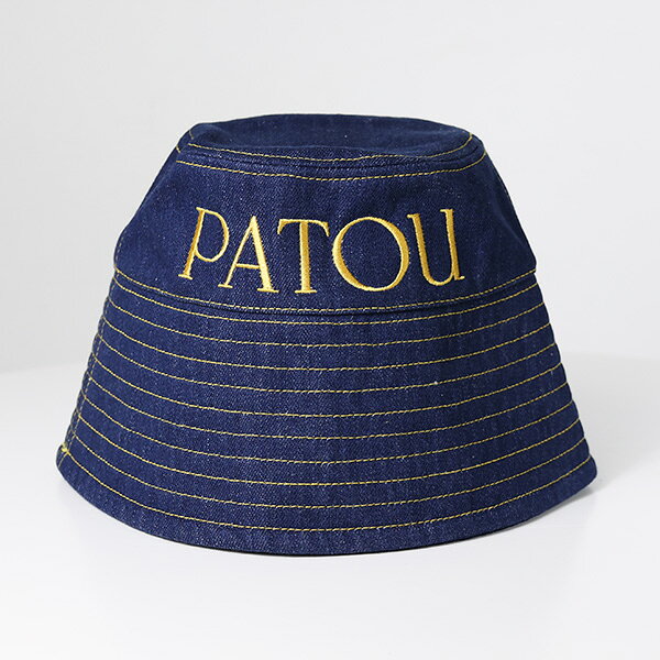 Patou パトゥ バケットハット Bucket Hat AC0270008 レディース デニム オーガニックコットン ロゴ刺繍 帽子 バケハ LaG Onlinestore