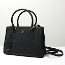 PRADA プラダ GALLERIA Saffiano Lux Tote Bag ショルダーバッグ クロスボディバッグ トートバッグ 2way 鞄 キーリング付き レザー レディース 1BA863 NZV