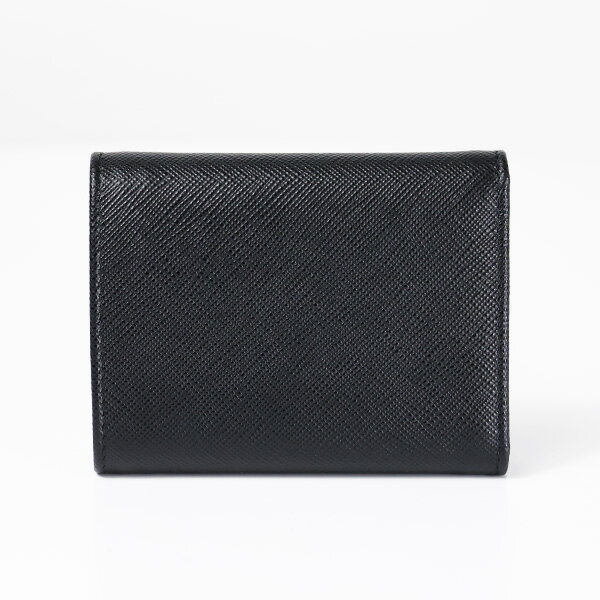 PRADA プラダ Tri-Fold Wallet 三つ折り財布 ミニ財布 小銭入れなし トライアング...