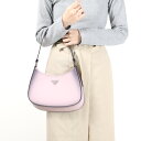 プラダ ハンドバッグ（レディース） PRADA プラダ Cleo Brushed Leather Shoulder Bag ショルダーバッグ ハンドバッグ 鞄 レザー 本革 ロゴ シンプル エレガント レディース 1BC499 ZO6