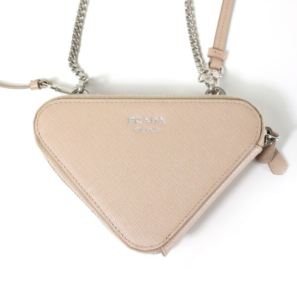 PRADA プラダ Powder Pink Saffiano Leather Mini Pouch ショルダーバッグ クロスボディバッグ ハンドバッグ ミニバッグ ポーチ 3way レザー レディース 1NR015 053 LaG Onlinestore