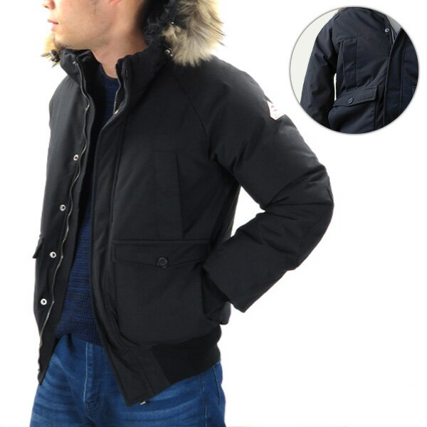 ピレネックス ダウンジャケット メンズ Pyrenex ピレネックス メンズ　ダウン　ボンバー　Mistral Jacket Fur ミストラルジャケット 〔HMK005〕