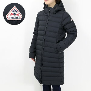 【1月15日限定！当選確率 1/2 100％ポイントバッグ゛！ 要エントリー】Pyrenex ピレネックス SPOUTNIC 2 SOFT COAT ダウンジャケット ロング ダウンコート アウター ロゴ キレカジ レディース HWS006