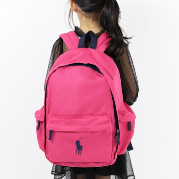 POLO RALPH LAUREN ポロラルフローレン Classic Pony Backpack LG 950225 通勤 通学 遠足 小学生 中学生 リュックサック ポニー ロゴ 女の子