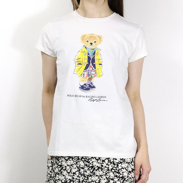【5/18限定！当選確率1/2 最大100％バック】POLO RALPH LAUREN ポロラルフローレン POLO BEAR SHORT SLEEVE T-SHIRT Tシャツ 半袖 ロゴ ポロベア 熊 プリント キッズ 大人も可 313901142のサムネイル