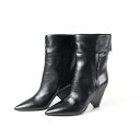 Saint Laurent サンローラン ブーツ Niki Ankle Boots ニキ アンクルブーツ 678534AAABA1000 レディース ブーティ ショート丈 靴 レザー LaG Onlinestore