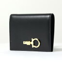 Salavatore Ferragamo フェラガモ Bi-Wallet 二つ折り財布 折りたたみ財布 ミニ財布 ガンチーニ レザー レディース 22E032 0734429