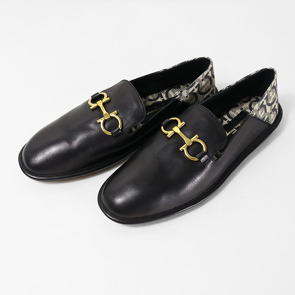 Salvatore Ferragamo サルヴァトーレフェラガモ Nomadic Stories Loafer ローファー 靴 革靴 ビジネスシューズ フラットシューズ ガンチーニ レザー メンズ 020966