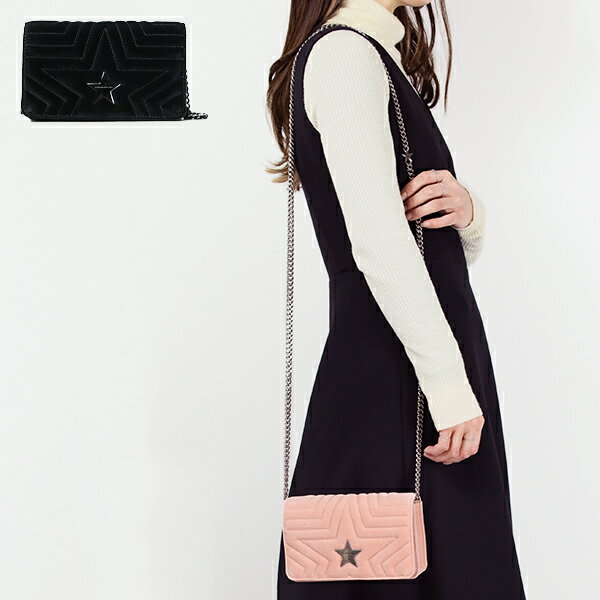 STELLA McCARTNEY ステラマッカートニー SMALL FLAP SHOULDER BAG〔529306 W8390〕 ステラ スター ショルダーバッグ