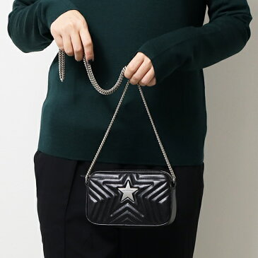 STELLA McCARTNEY ステラマッカートニー Mini Crossbody Stella Star Eco Soft Nylon レディース ショルダーバッグ チェーンバッグ スター[581259W8539]