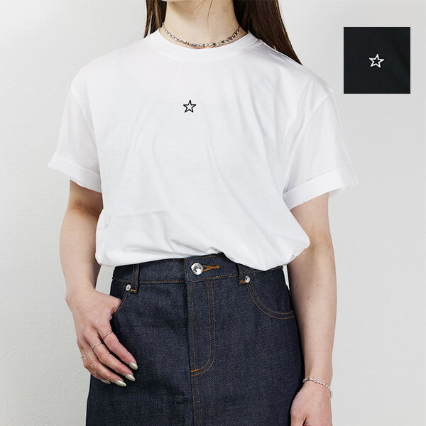 楽天LaG OnlineStore　楽天市場店Stella McCartney ステラマッカートニー Mini Star T-Shirts ミニ スター Tシャツ 星 刺刺繍 半袖 レディース 457142SIW20 1000 9000