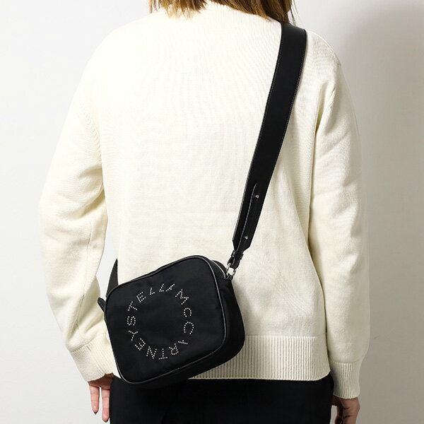 STELLA McCARTNEY ステラマッカートニー Stella Logo Camera Bag Eco Nylon カメラバッグ ショルダーバッグ クロスボディバッグ ポシェット ロゴ レディース 700144W8730 1000