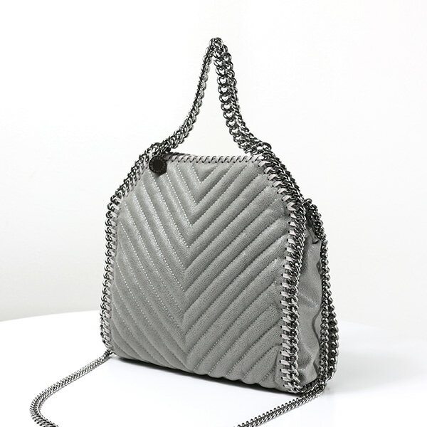 ステラマッカートニー　マザーズバッグ Stella McCartney ステラマッカートニー Falabella Mini Tote Bag ミニ トートバッグ ショルダーバッグ クロスボディバッグ ファラベラ キルティング チェーン 鞄 レディース 371223 W8859