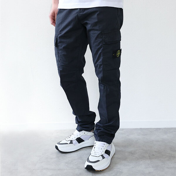 楽天LaG OnlineStore　楽天市場店STONE ISLAND JUNIOR ストーンアイランド ジュニア Cargo Pants カーゴパンツ レギュラーフィット コットン ロゴ ワンポイント 大人もOK キッズ メンズ 801630410