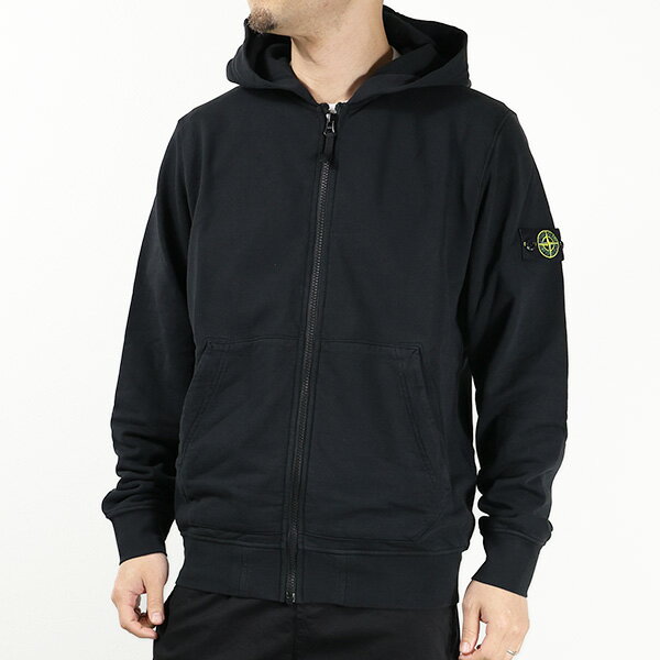 楽天LaG OnlineStore　楽天市場店STONE ISLAND ストーンアイランド Logo Zip up Hoodie フーディ ジップアップパーカー 長袖 コットン ロゴ ワンポイント 大人もOK キッズ メンズ 801660740