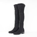 STUART WEITZMAN スチュアートワイツマン ニーハイブーツ ストレッチブーツ ロングブーツ スエード キレカジ レディース MIDLAND BLACK SUEDE STR