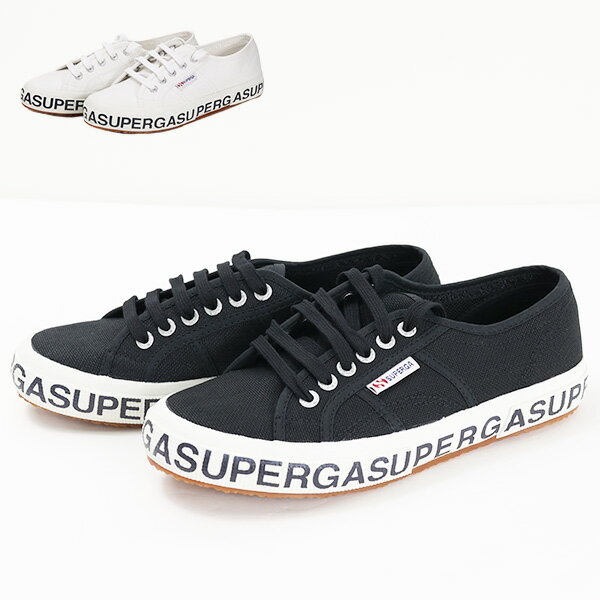 スペルガ スニーカー メンズ SUPERGA スペルガ COTLETTERINGU 2750 Canvas Sneaker キャンバス スニーカー ローカット 靴 ロゴ カジュアル メンズ レディース ユニセックス S00GZL0