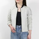 T by Alexander Wang ティーバイアレキサンダーワン Jersey Bonded Neoprene Bomber Jacket ［401504F13］